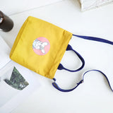 Dog Print Women Handbags Classic Ladies Shoulder Bag Casual Style Handbag