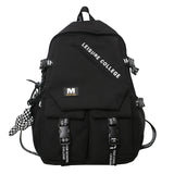 Waterproof Nylon Backpack High Student School Bag Teenage Girls Backpacks