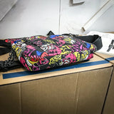 Rectangle Streetwear Writer Chest Rig Bag Hip-Hop Chest Bags