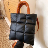 Women's Rhombus Shoulder Bag Large Capacity Crossbody Satchel