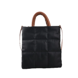 Women's Rhombus Shoulder Bag Large Capacity Crossbody Satchel