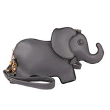 Elephant Crossbody Bags For Women Shoulder Bag PU Leather Female Cluthes Bags