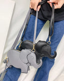 Elephant Shape Women Purses Handbags Shoulder Crossbody Bag