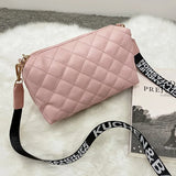 Embroidered Chain Shoulder Messenger Bag