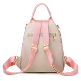 Flower Embroidery Women Backpack Large Capacity Casual Shoulder Bag for Girls