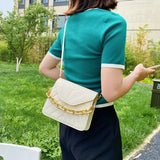 Embroidery Shoulder Bag Travel Solid Crossbody Bags For Women Handbags