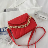 Embroidery Shoulder Bag Travel Solid Crossbody Bags For Women Handbags