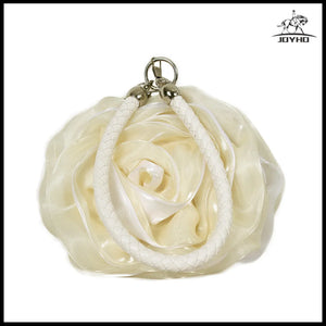 Rose Flower Bride Bag Purse Wedding Clutch Women Party Wallet