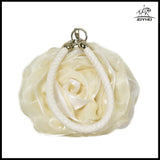 Rose Flower Bride Bag Purse Wedding Clutch Women Party Wallet