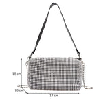 Women's Evening Clutch Bag Geometric Underarm Shoulder Handbag