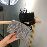 Women's Evening Clutch Bag Geometric Underarm Shoulder Handbag
