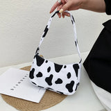 Retro Women Top-handle Totes Shoulder Bag Leather Chain Handbag