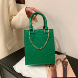 Retro Casual Women Totes PU Leather Handbag
