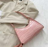 Retro Totes Shoulder Bag Women Leather Chain Handbag