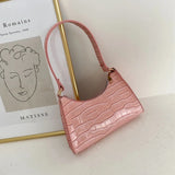 Leather Shoulder Bag Women Totes Handbag Chain