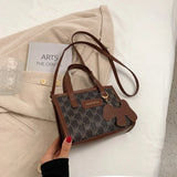 Retro Casual Women Totes Shoulder Bags Leather Chain Handbag B104