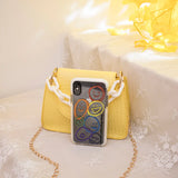 Casual Women Leather Chain Handbag Solid Color Tote Shoulder Bag