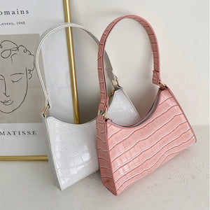 Retro Chain Handbag Leather Casual Women Totes Shoulder Bags