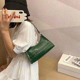 Leather Shoulder Bag Women Totes Handbag Chain