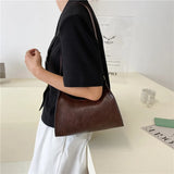 Casual Women Totes Shoulder Bags Solid Chain Handbags