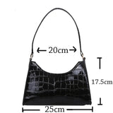 Retro Casual Women Totes Shoulder Bags Chain Handbags