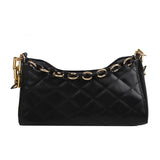 Retro Casual Women Totes Shoulder Bags PU Leather Chain Handbag