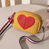 Women Crossbody Bag Heart-shaped Pillow Totes Shoulder Bags Small Messenger Bag