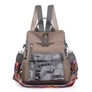 Famous Women Backpack Anti Theft Waterproof Backpack Large Capacity School Bag