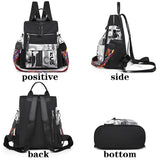 Famous Women Backpack Anti Theft Waterproof Backpack Large Capacity School Bag