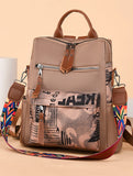 Famous Women Backpack Anti Theft Waterproof Backpack Large Capacity School Bag