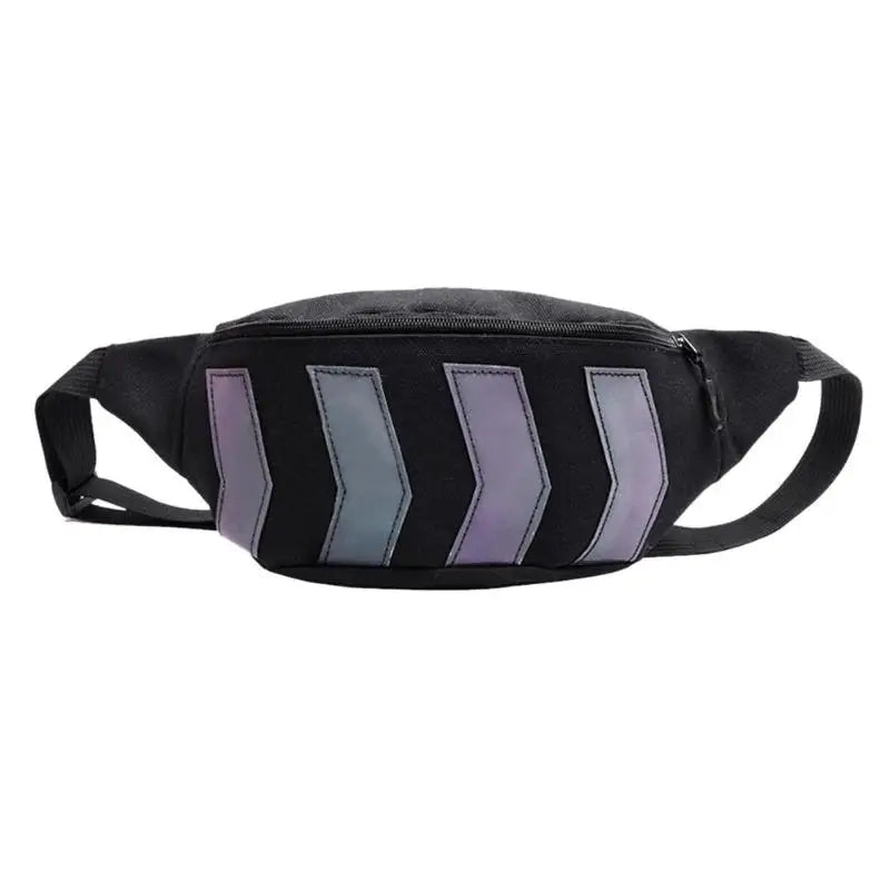 Fanny Canvas Belt Chest Bag Women Hip Hop Shoulder Messenger Packs