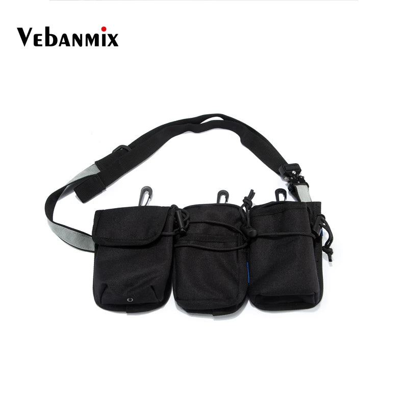 Military Tactical Chest Bag Streetwear Waist Packs Bag Hip-hop Chest Rig Bag