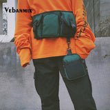Hip Hop Style Tactical Chest Bag for Men Streetwear