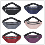 Canvas Waist Bag Waterproof Travel Bum Bag Cross Body Chest Bags