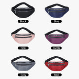 Canvas Waist Bag Waterproof Travel Bum Bag Cross Body Chest Bags