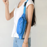 Water Resistant Fanny Pack Slim Belt Bag for Travel Hiking