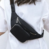 Nylon Fanny Pack Waist Bag Sling Chest Phone Pouch Crossbody Shoulder Bags
