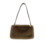 Women's Faux Fur Shoulder Bag Tote Handbag