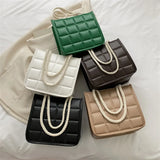 Women's Felt Shoulder Bag Armpit Handbags Purses Saddle Bag