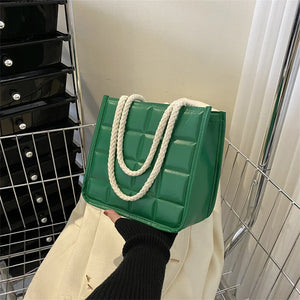 Women's Felt Shoulder Bag Armpit Handbags Purses Saddle Bag