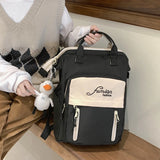 Female Backpacks Style Girl Student Schoolbags Waterproof Nylon Women Travel Lap