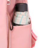 Female Embroidery Print School Backpack Anti-theft Travel Knapsack