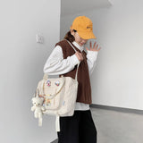 Japanese Crossbody Messenger Bag for High School Girls