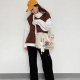 Japanese Crossbody Handbags for High School Girl