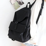 Female Cotton Backpack for Teenagers College Student Bag