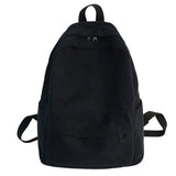 Female Bookbag Cotton Women Backpack for Teenagers Girl College Men School Bag
