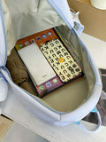 Female Cotton Bookbag Women Backpack for Teenagers Girl College Men School Bag