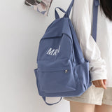 Female Nylon Women Backpack Teenagers Girl College Men School Bag Student