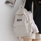 Female Nylon Women Backpack Teenagers Girl College Men School Bag Student