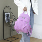 Female Waterproof Nylon Women Backpack for Teenagers Girl College School Bag